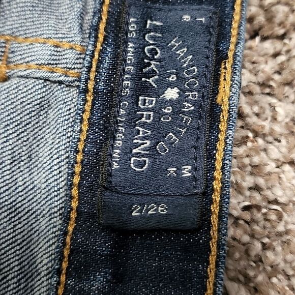 Lucky Brand Sienna Cigarette Skinny Jeans 2 / 26 excellent! - Picture 7 of 12